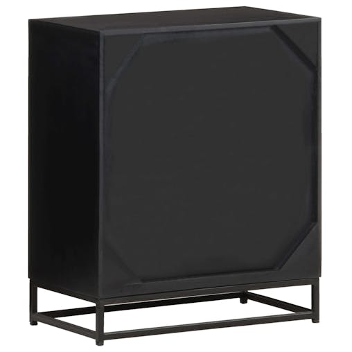 NNEVL Bedside Cabinet 40x30x50 cm Solid Mango Wood