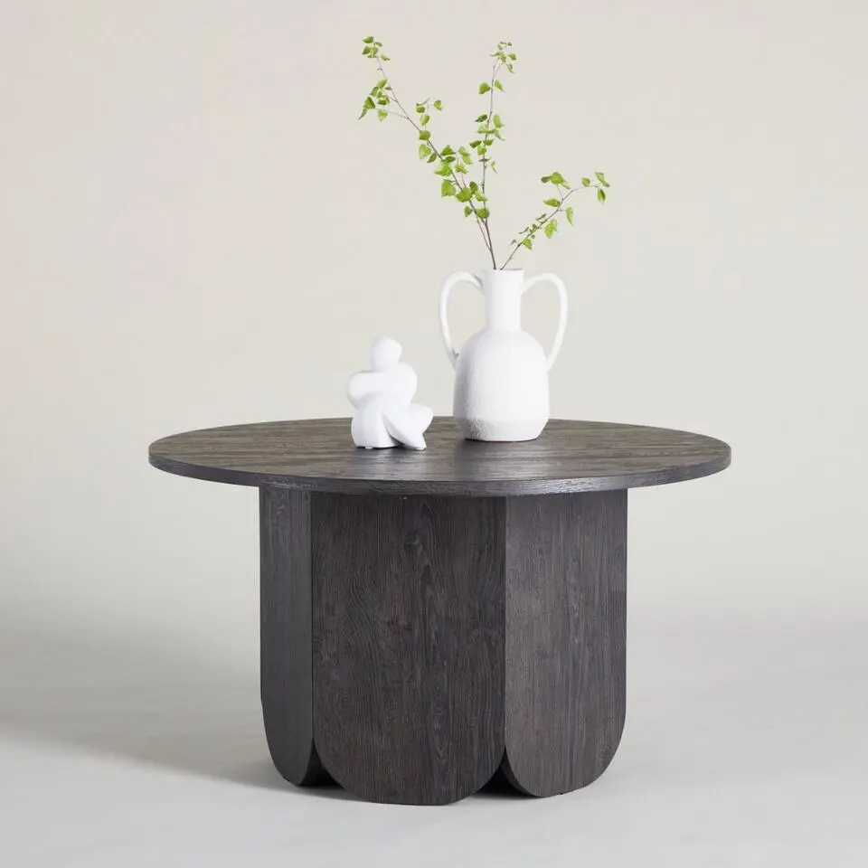 Salontafel Zwart - 80x80x45cm - Tekla