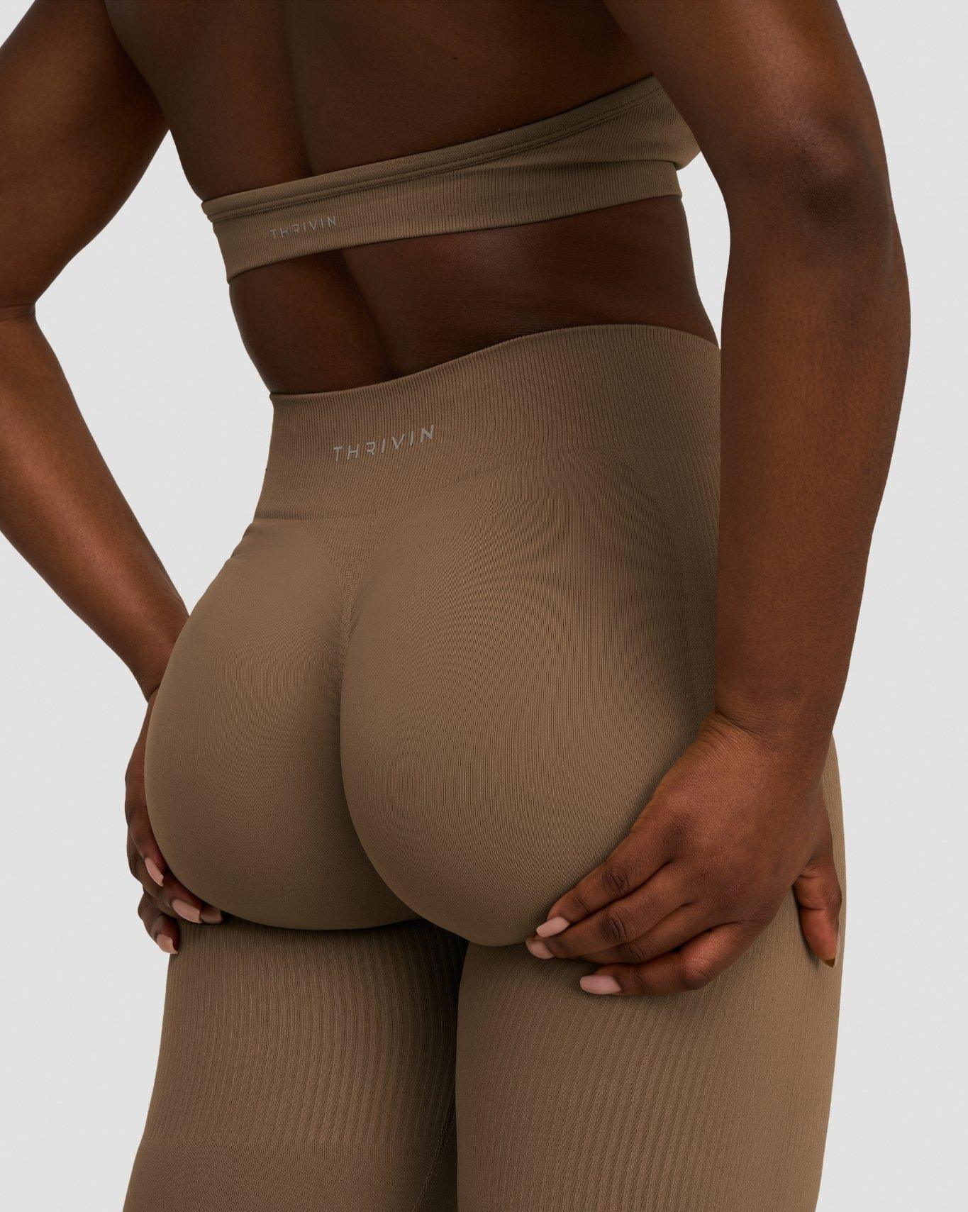 Elevate™ Sculpting Mid Waist Scrunch Leggings | Toffee