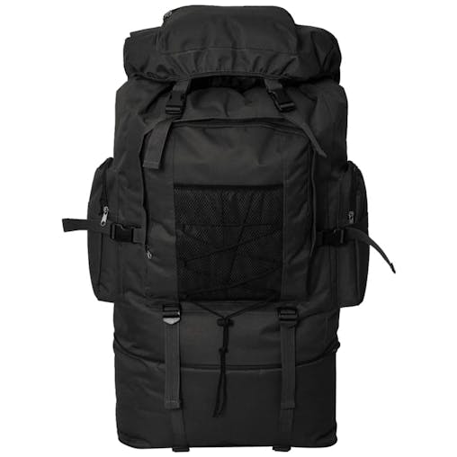 NNEVL Army-Style Backpack XXL 100 L Black