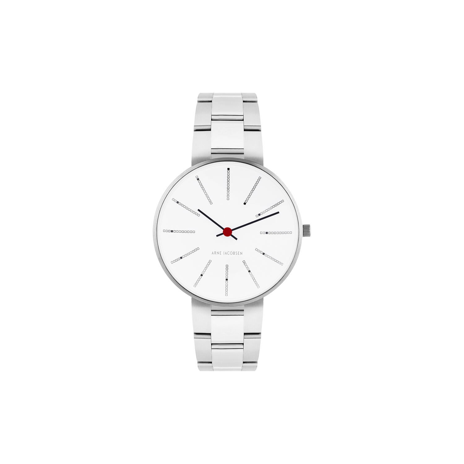 Bankers armb&aring;ndsur, white/steel/steel