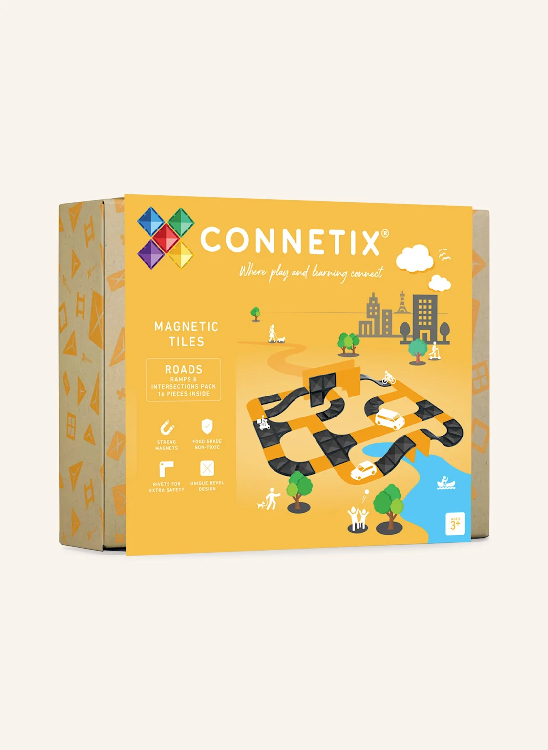 Connetix Rampen- & Kreuzungs-Set