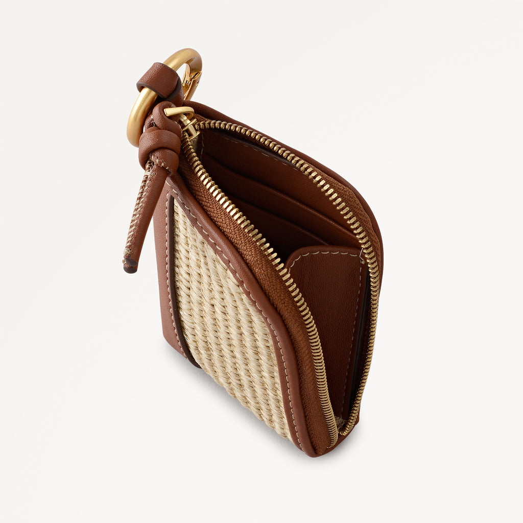 Golden Lane - Raffia - Small Bag Charm