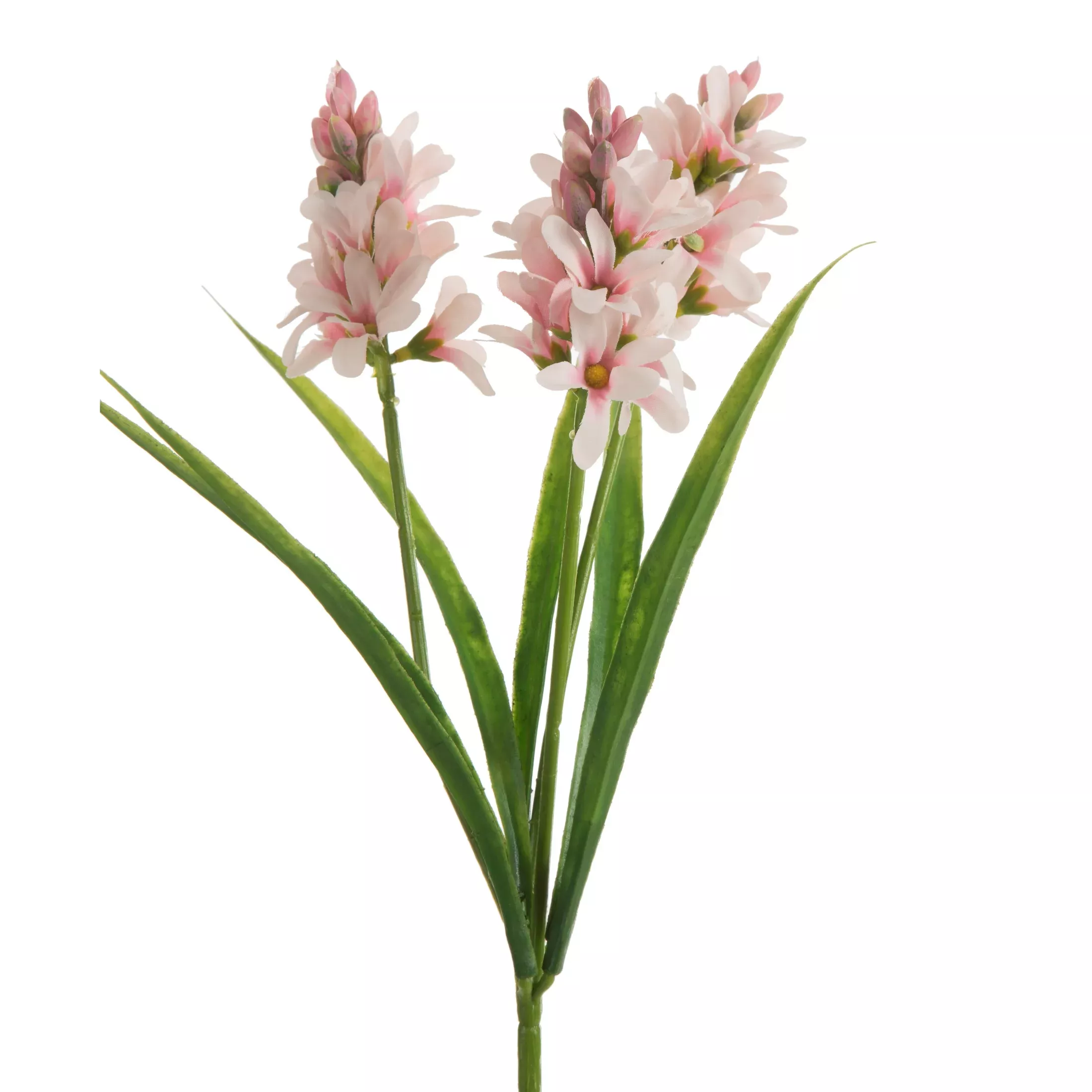 Kwiat sztuczny hiacynt jasnoróżowy 32 cm