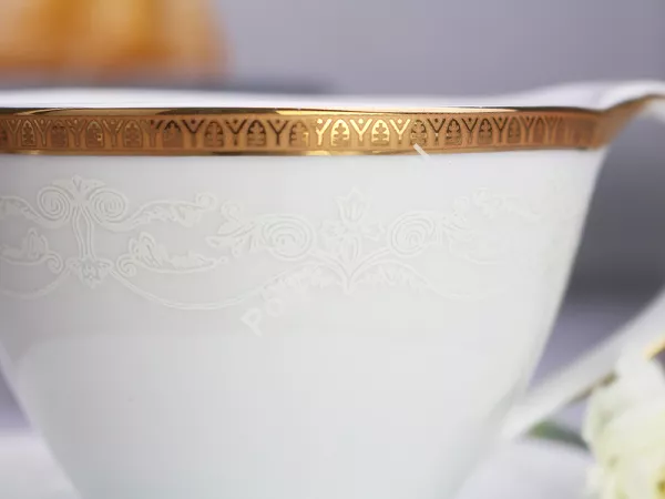 Zestaw do herbaty na 6 osób (18 el.) Bogucice - Antonio Gold Plus 1171