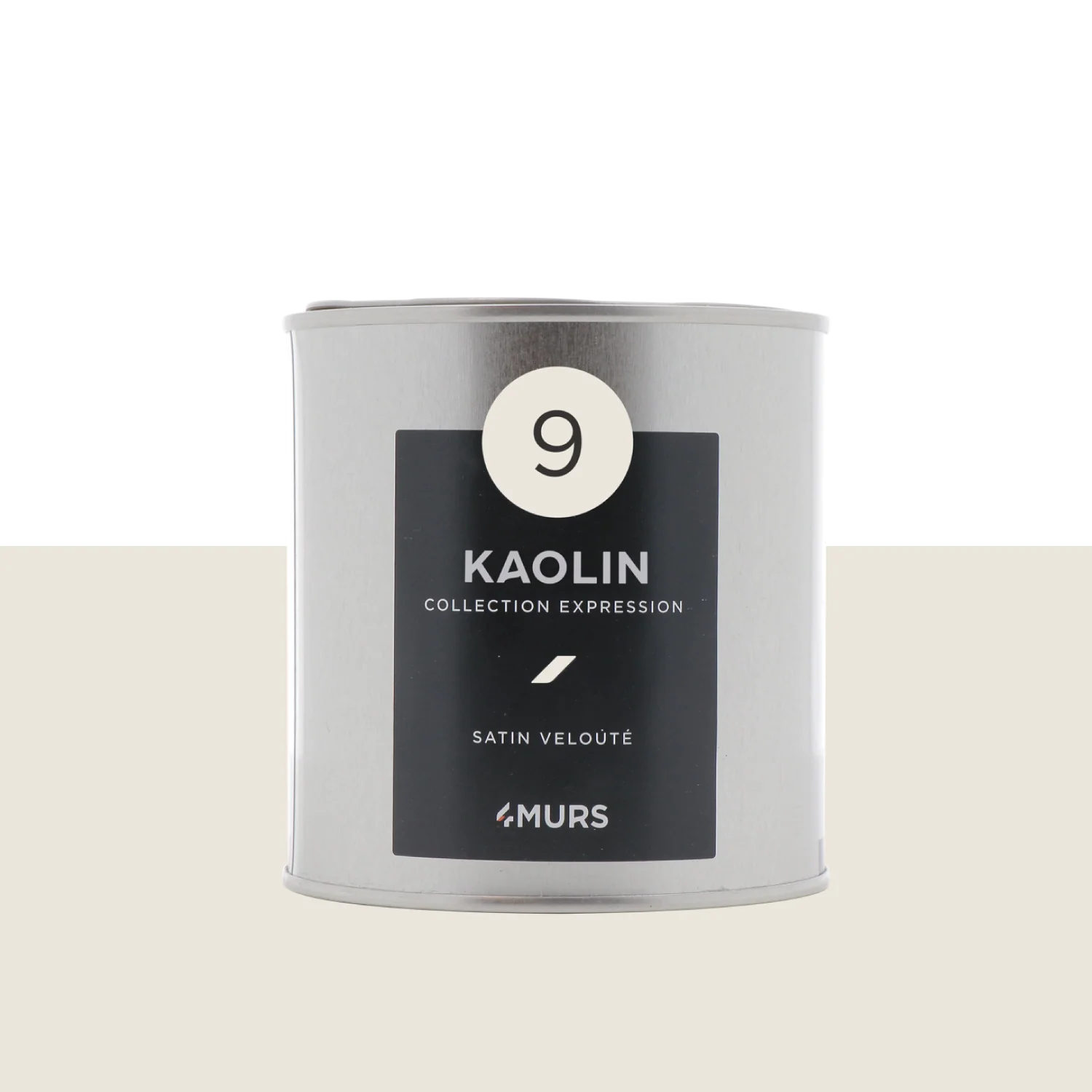 Expression Peinture Finition Peinture blanc kaolin Satiné 0,5 L