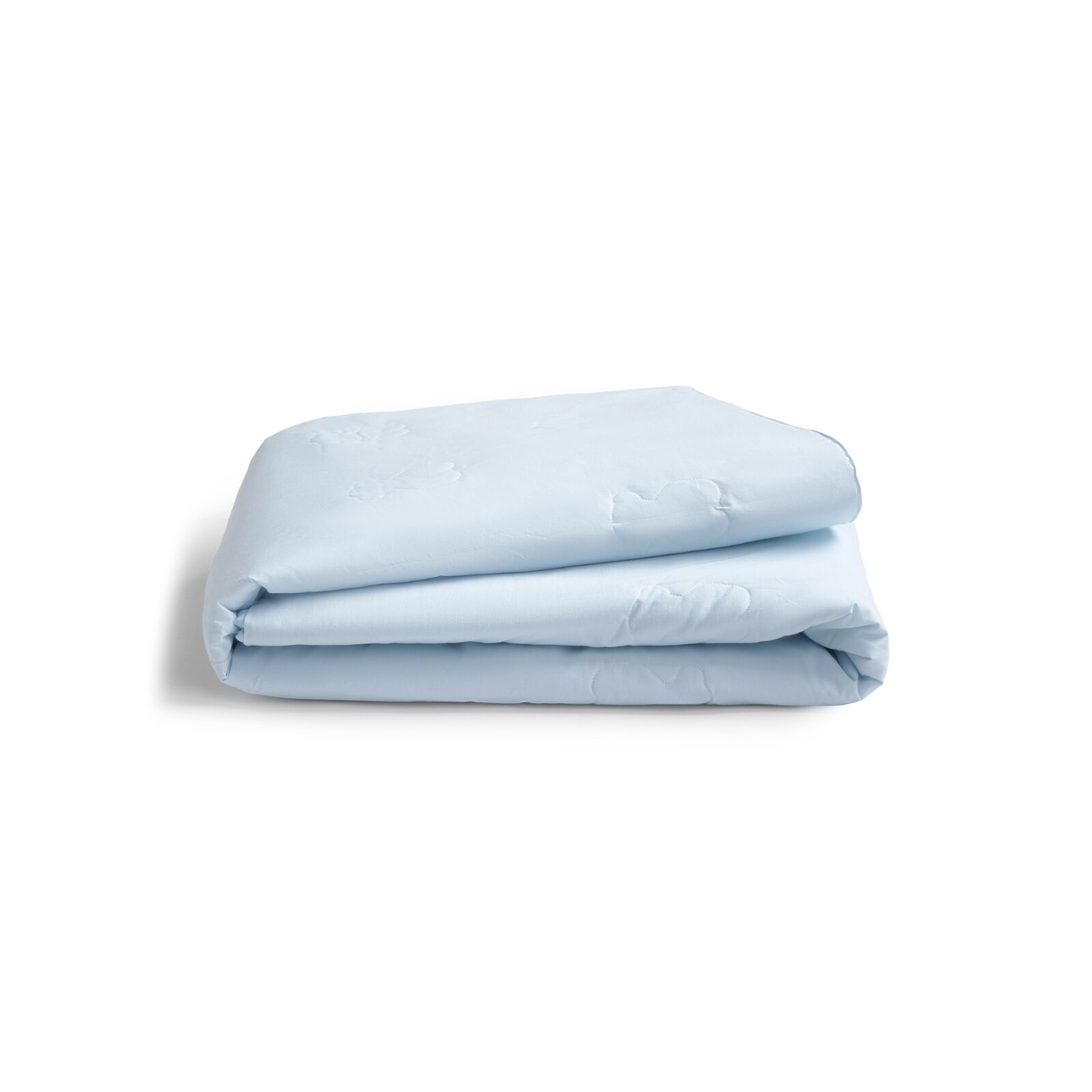 Colcha para cuna de bebé HFluffy celeste