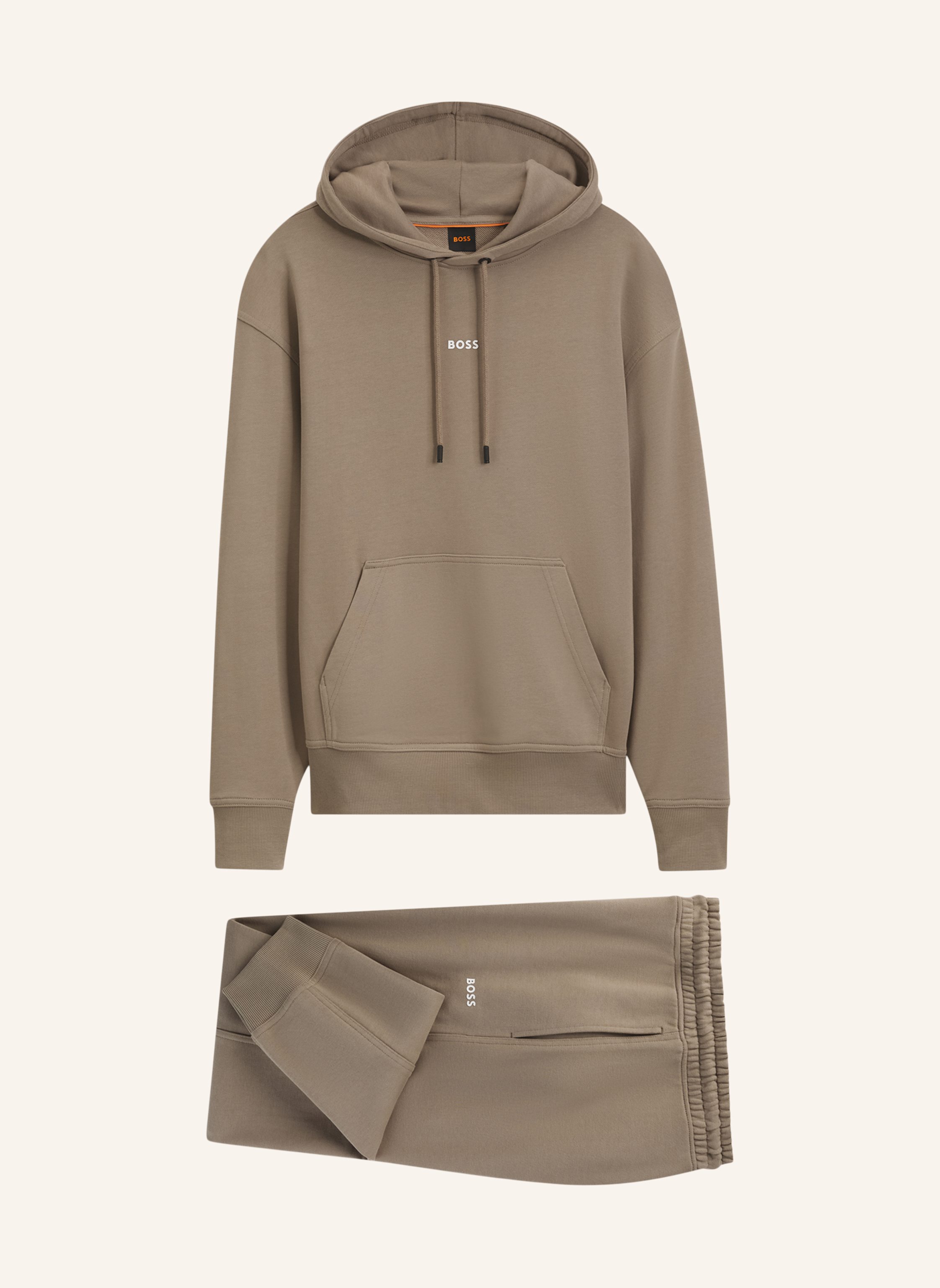 BOSS Sweatshirt TRACKSUITWESMALLHOOD Regular Fit