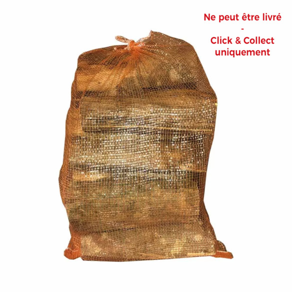 Sac de Bûches 30cm - Bois de chauffage - 25 dm3