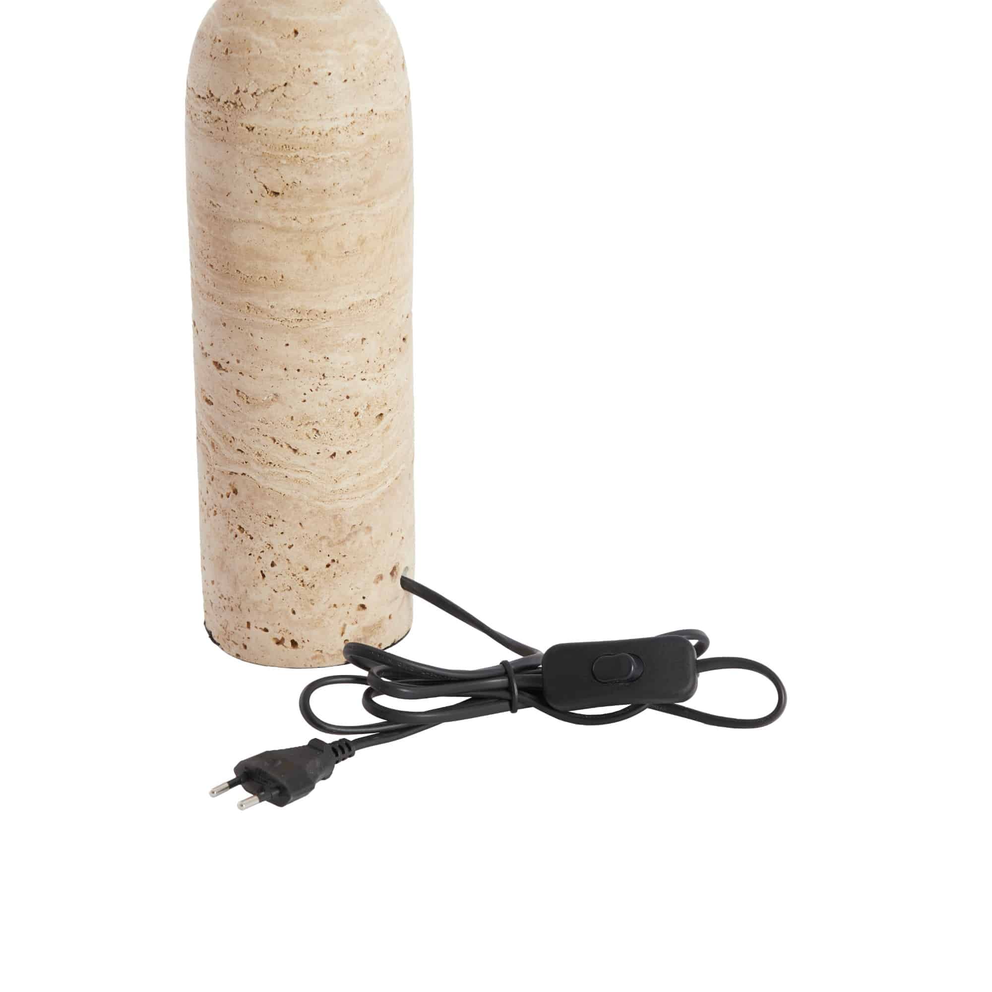 Light & Living Lampvoet Malakai - Bruin - Ø9x28cm