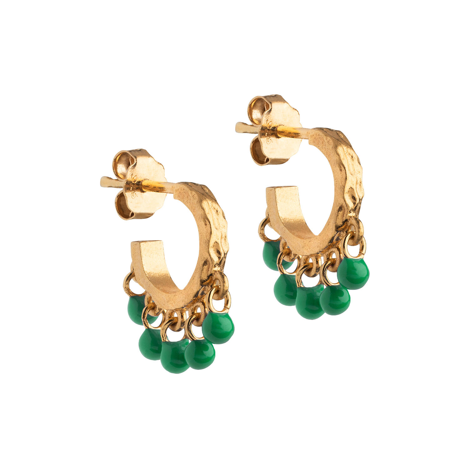Astrid hoops, grass green