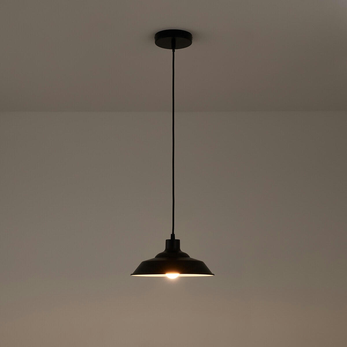 Suspension en métal fer Ø25,8 cm, Yaven