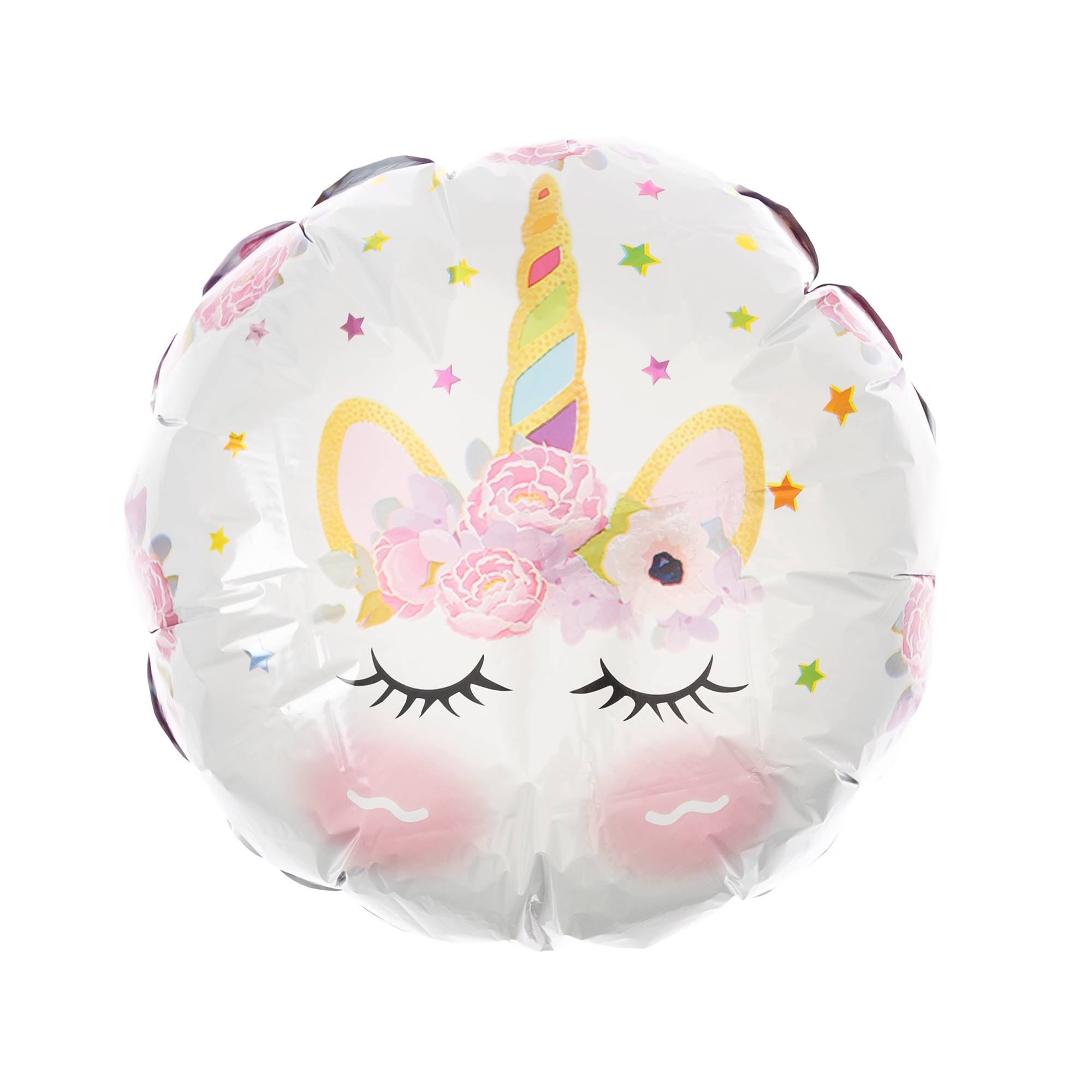Large Round Unicorn Foil Balloon