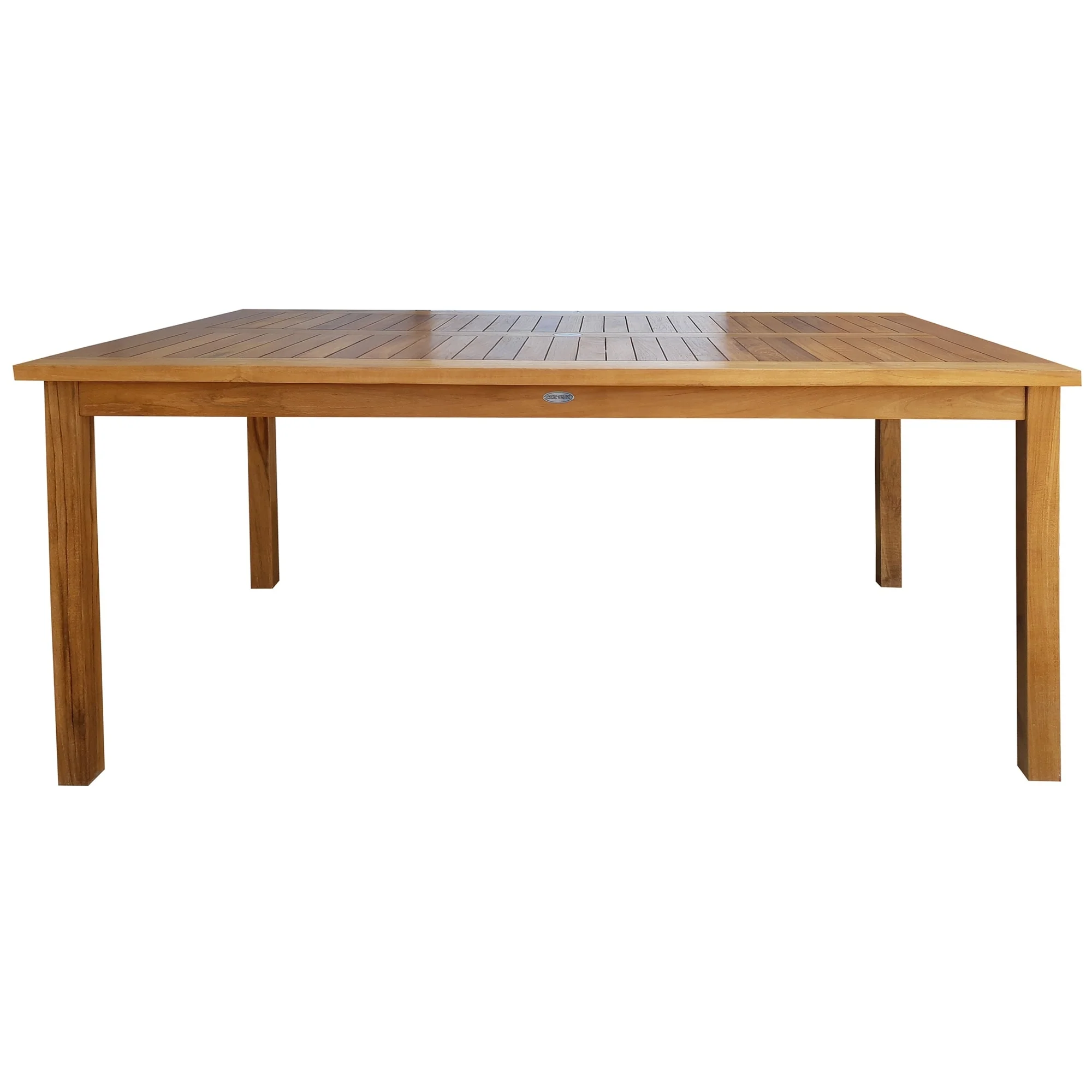 Chic Teak Antigua Rectangular Teak Wood Bistro Counter Table, 63 x 35 inch (table only)