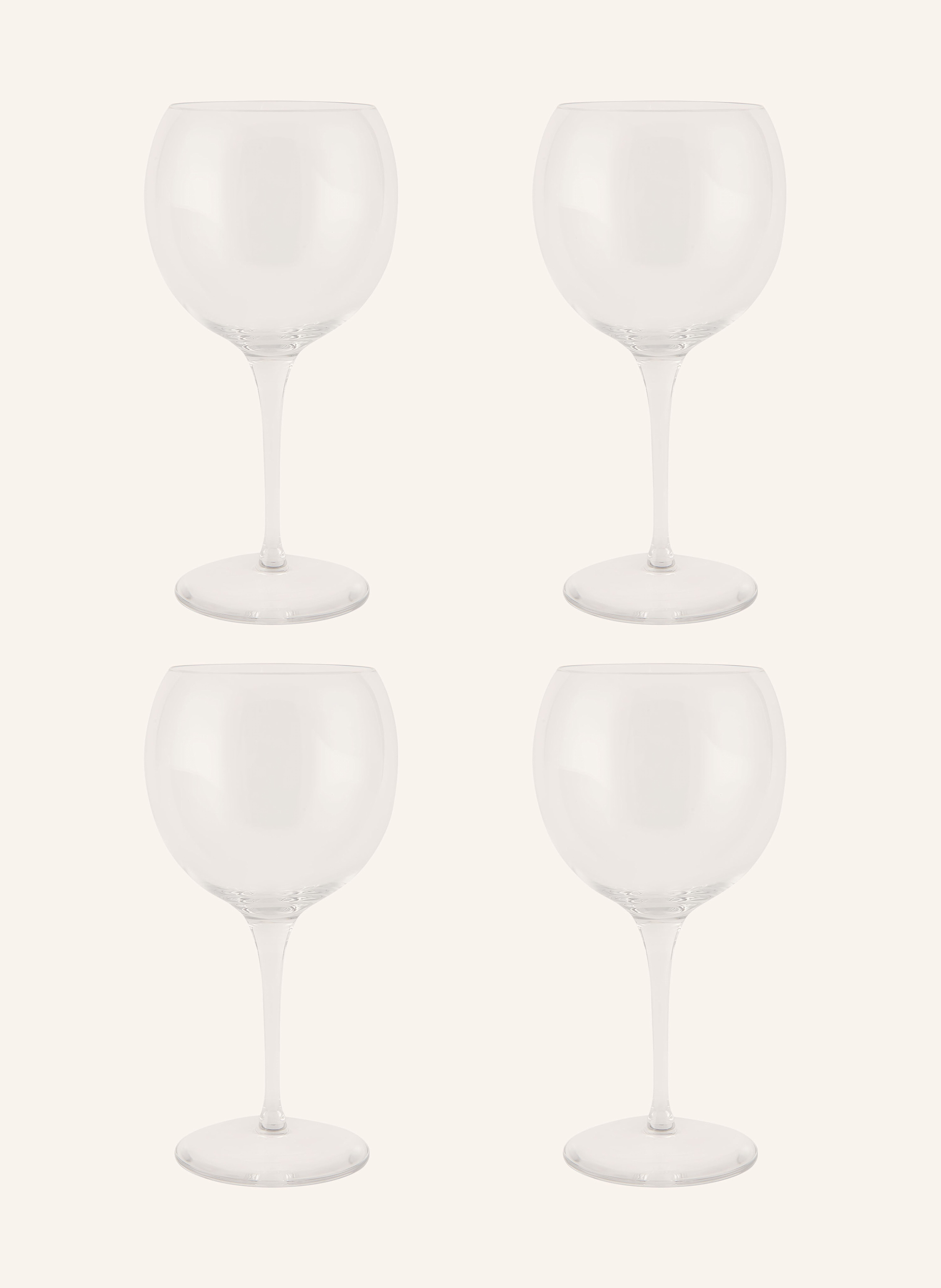 ALESSI 4er-Set Weingläser MAMI XL