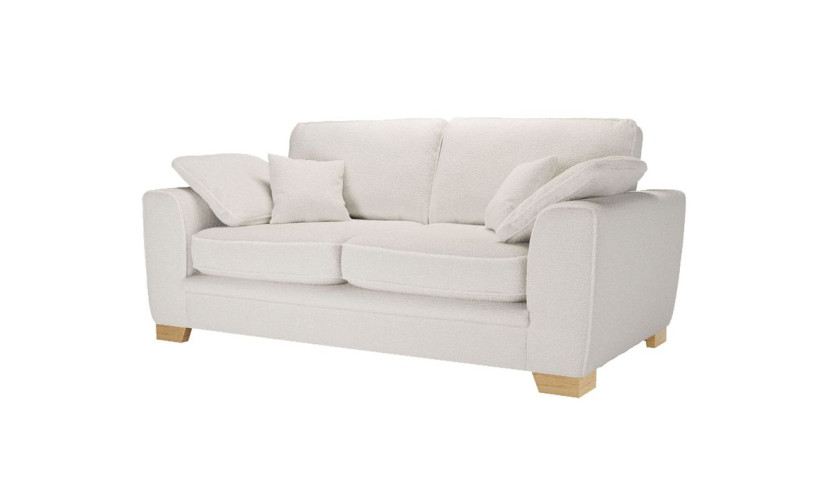 Sofa dwuosobowa Ronay-Teddy ivory