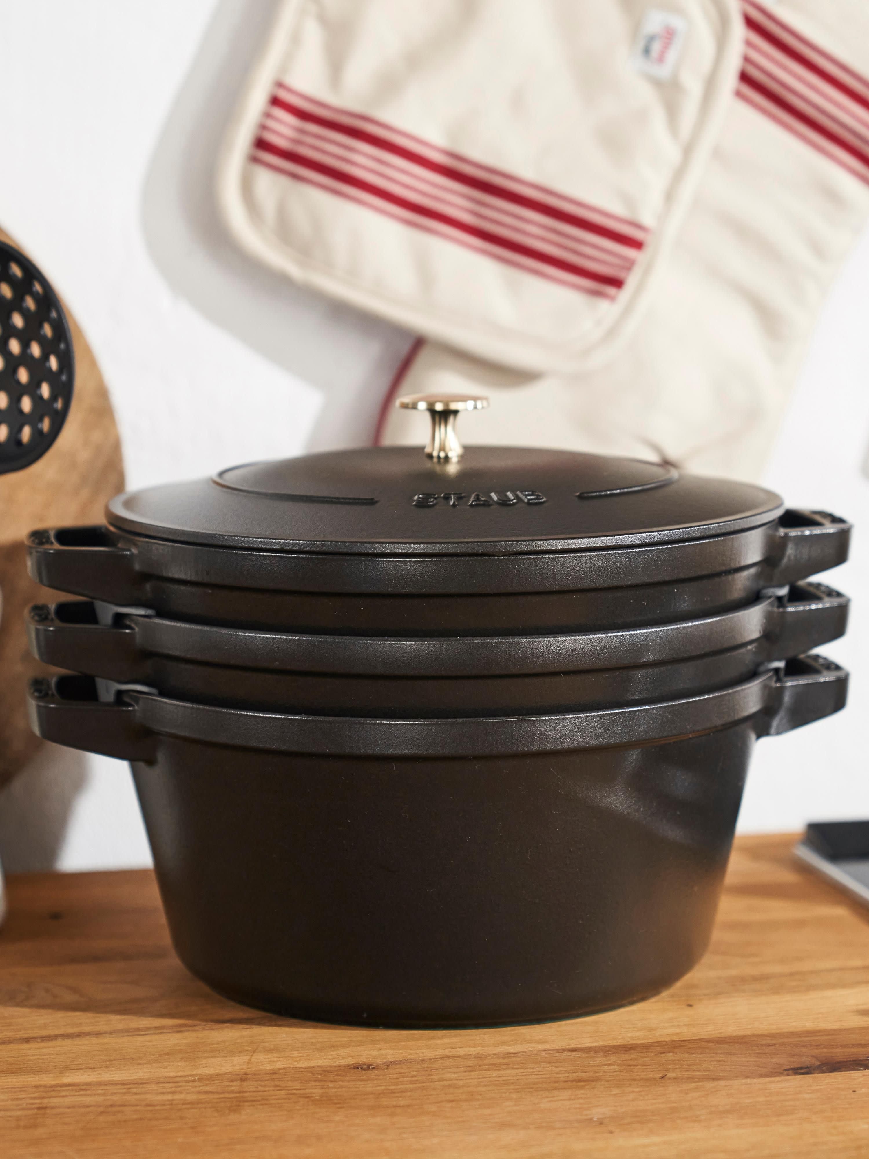 Kochtöpfe La Cocotte aus Gusseisen, 3er-Set