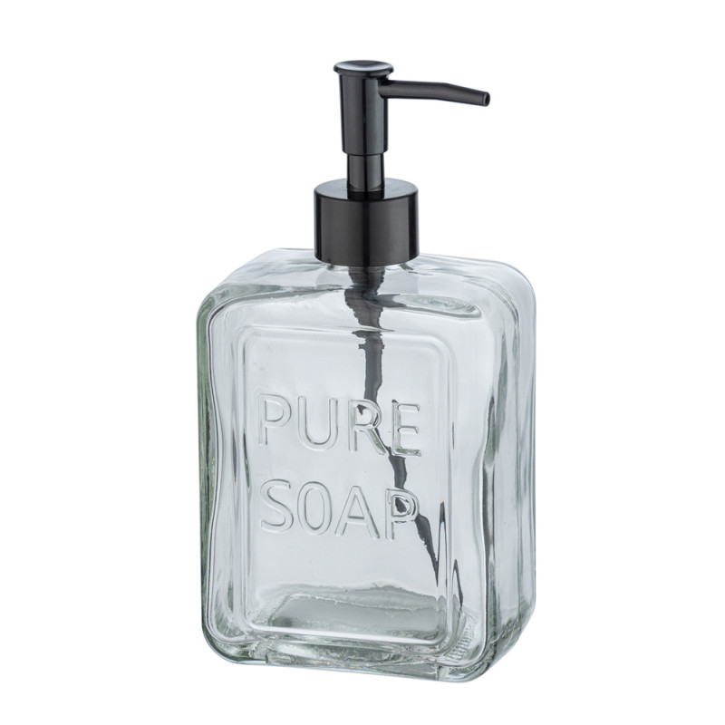 Distributeur de savon Pure Soap transparent WENKO