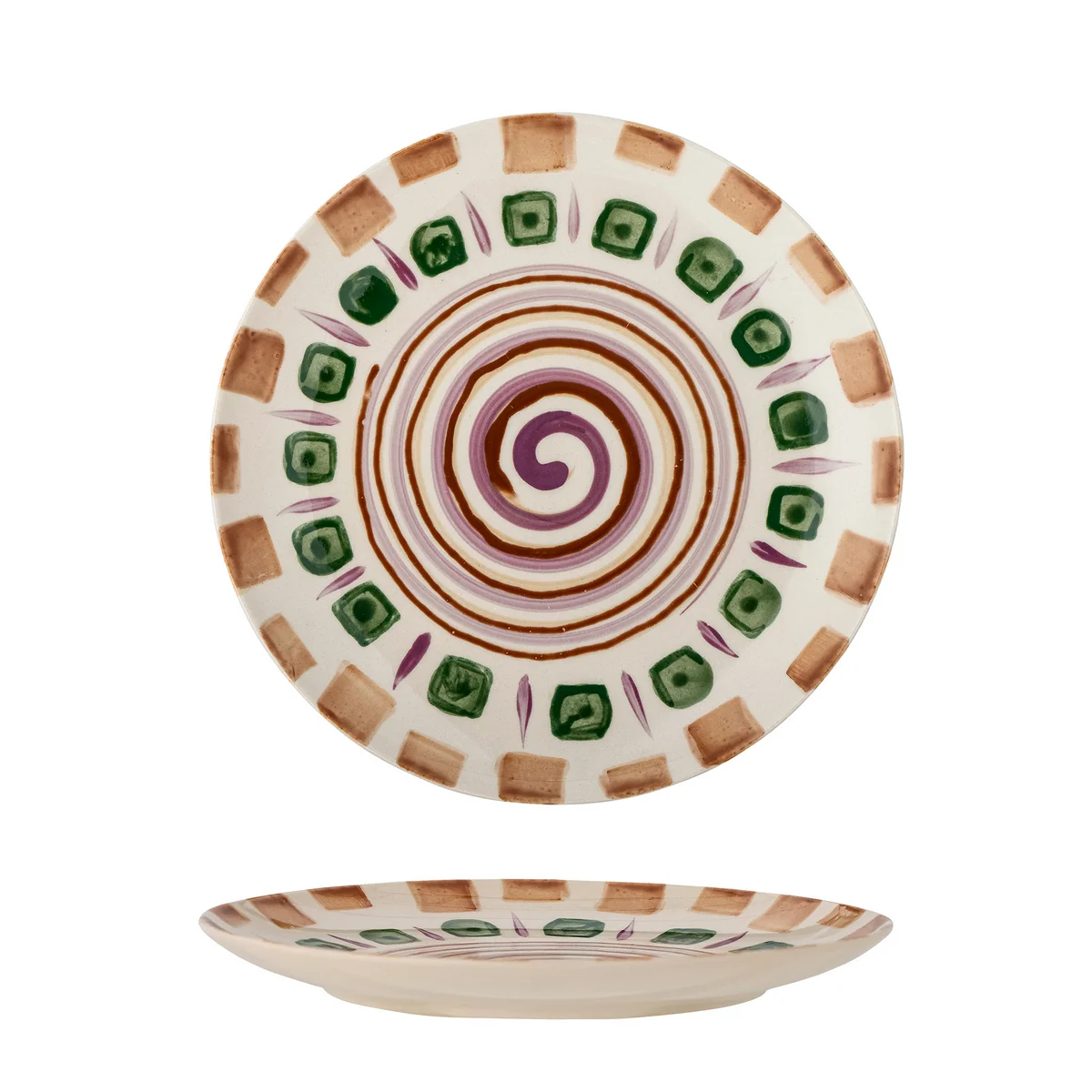 Bloomingville - Shama Teller, Ø 27 cm, orange