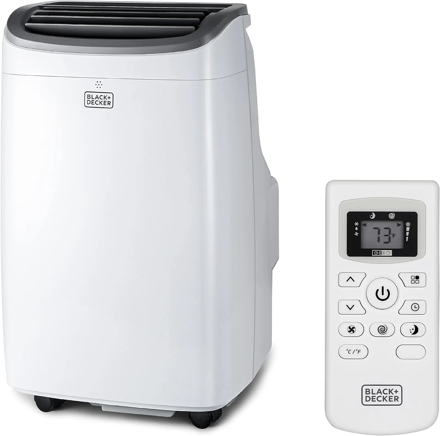 BLACK DECKER 8,000 BTU Portable Air Conditioner up to 350 Sq.ft with Remote Control