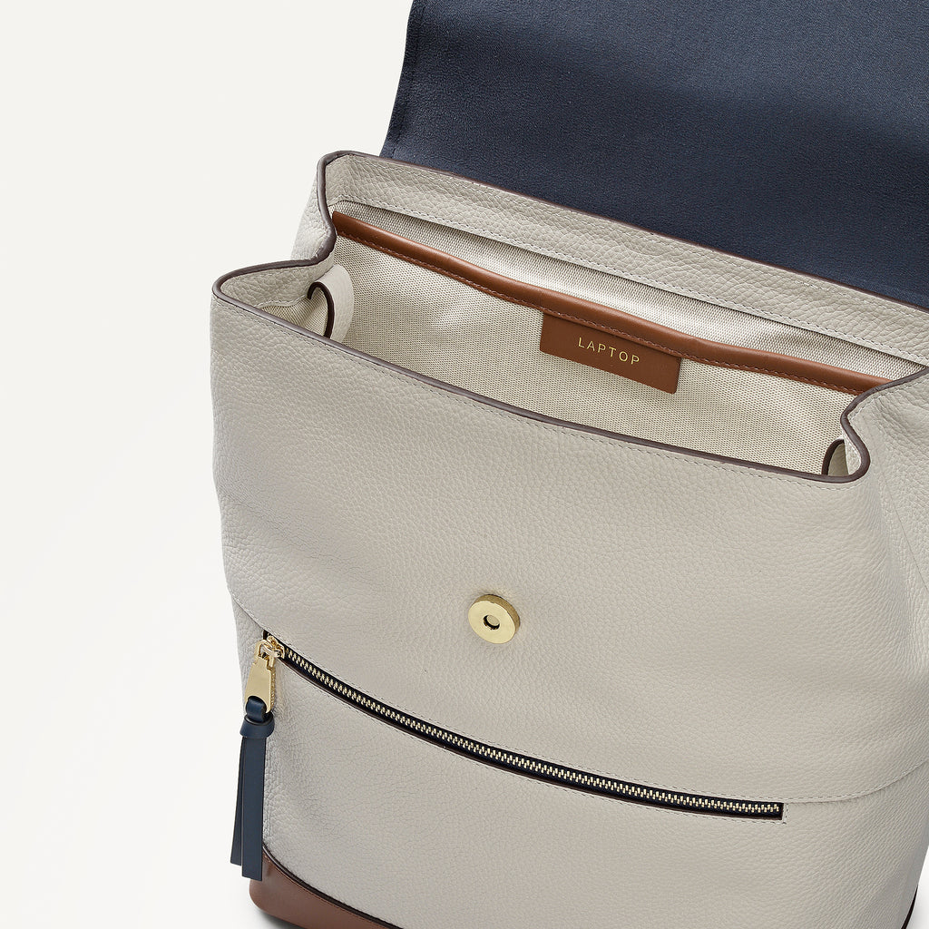 Albion Street - Colourblock - Large Flapover Backpack