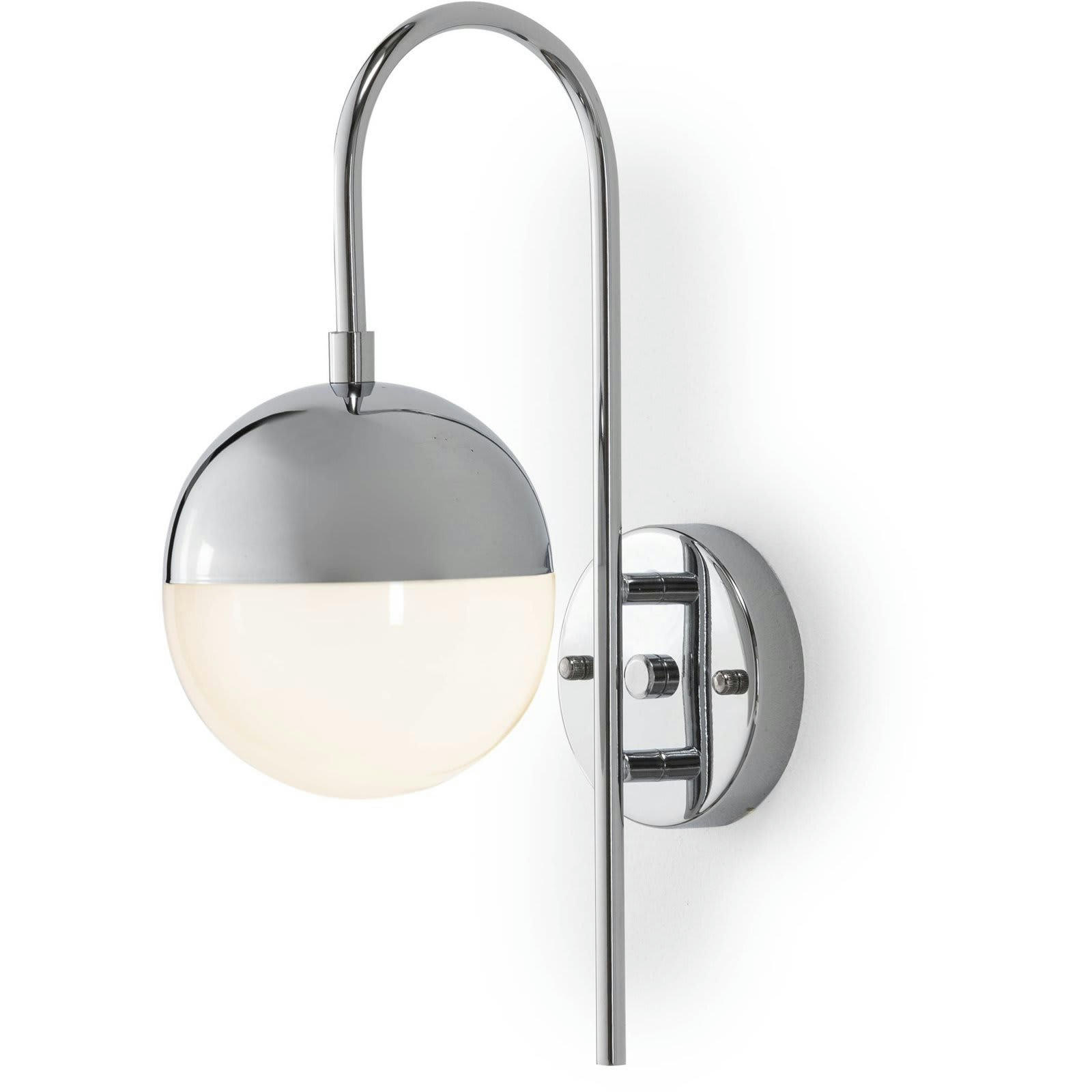 MAINAR - Applique Métal Argent 15x27x42 cm