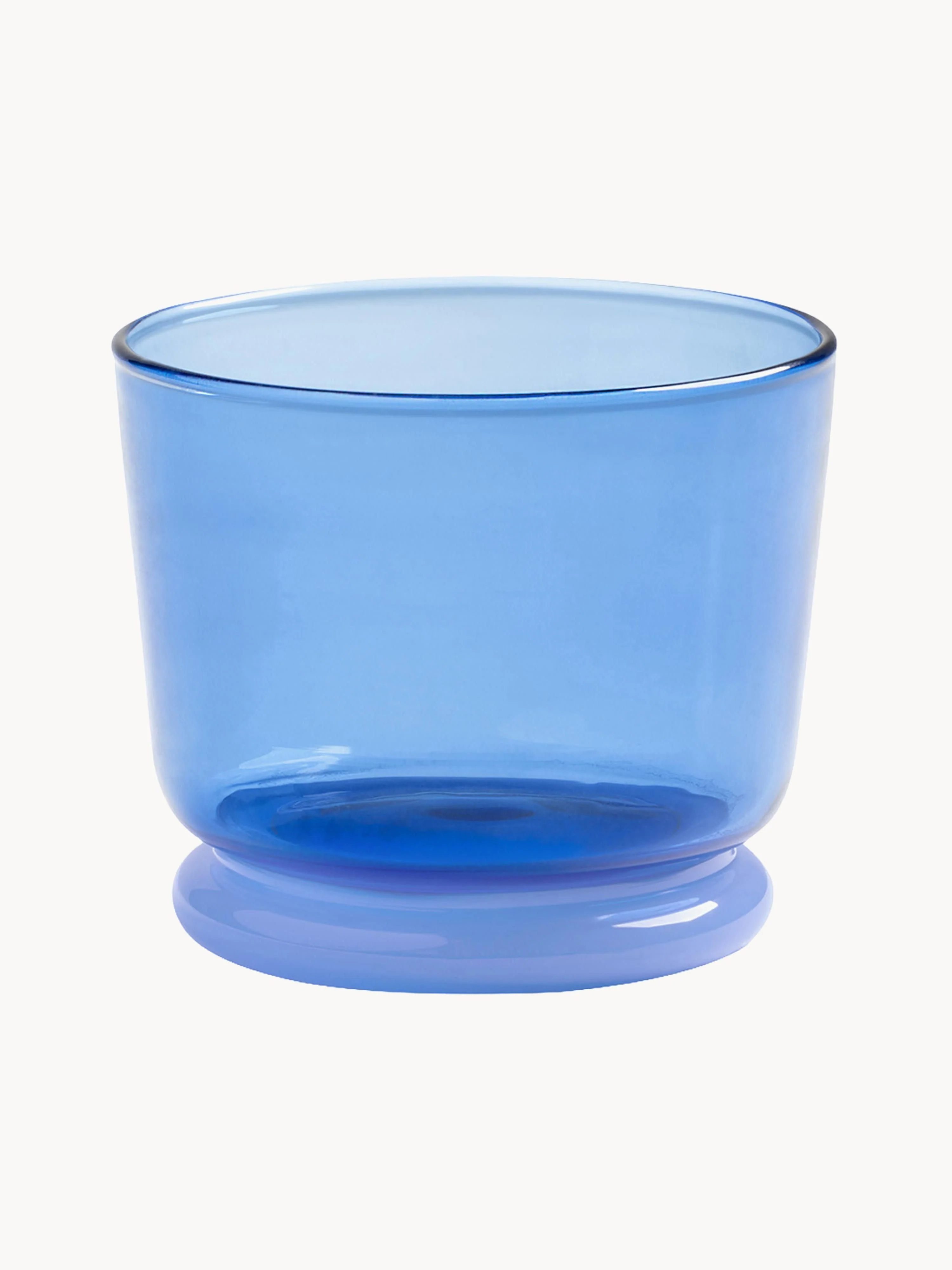 Handgefertigte Trinkgläser Dew aus Borosilikatglas, 2er-Set