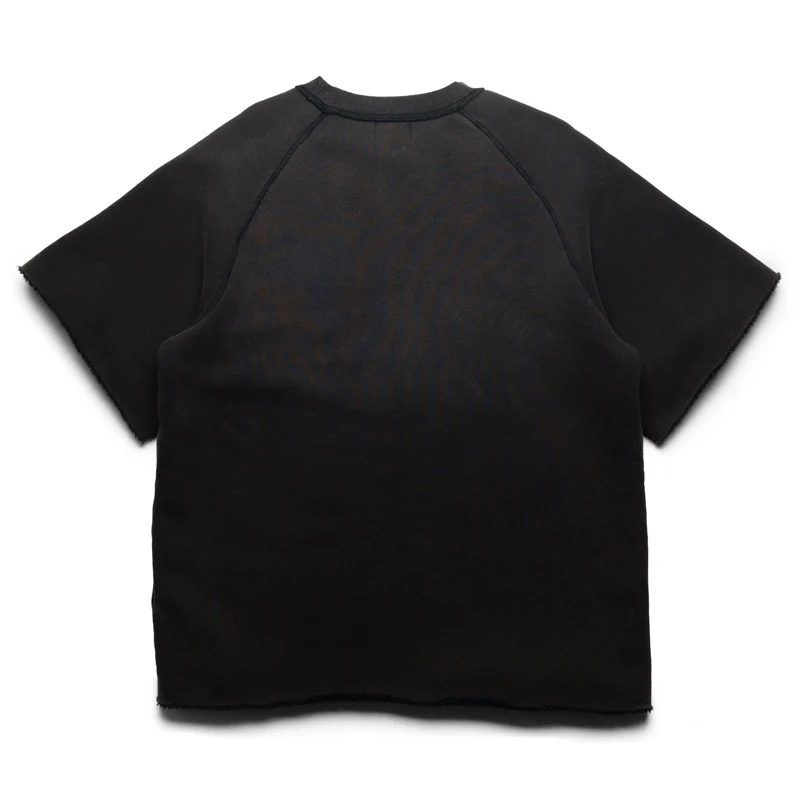 Diet Starts Monday Skull Half Sleeve Tee - Vintage Black