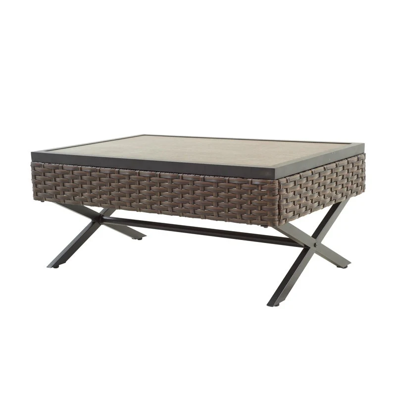 Patio Festival Outdoor X-Leg Col. Coffee Table