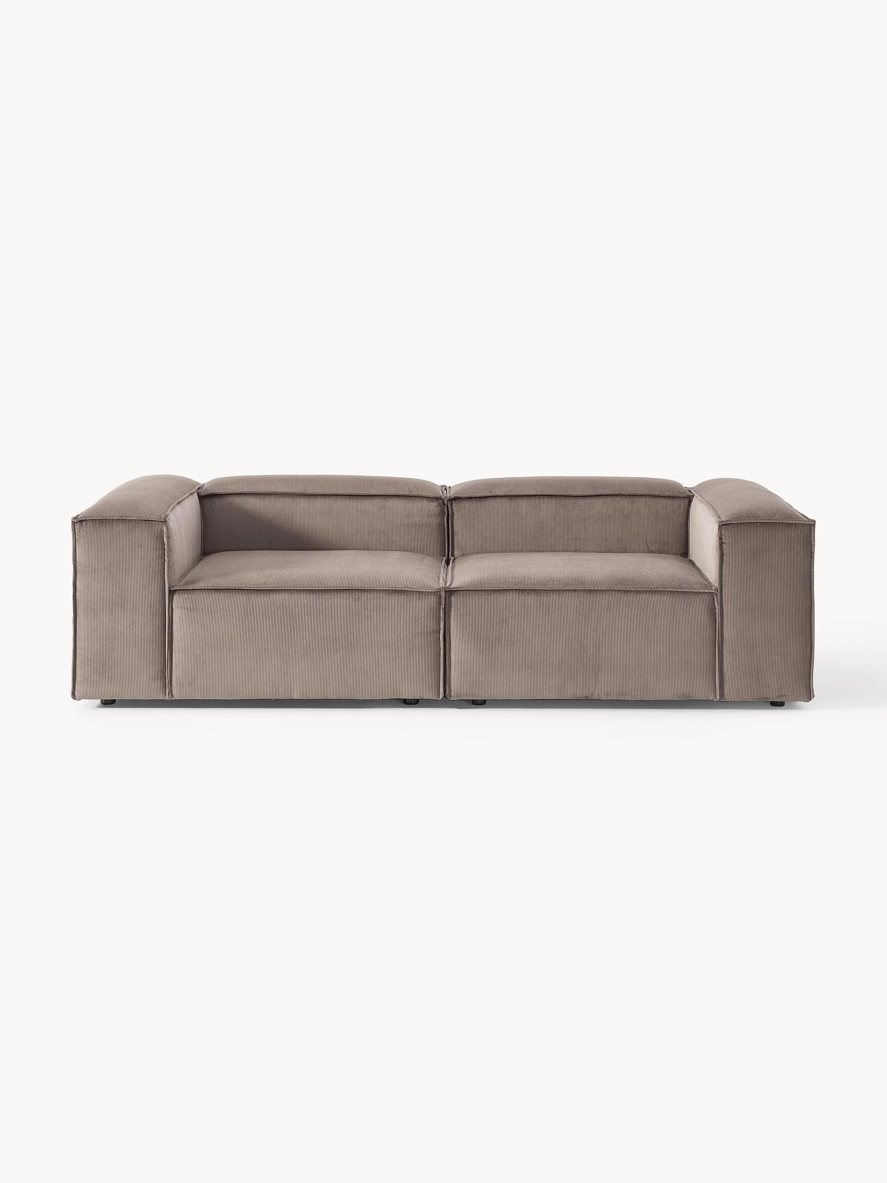 Modulares Sofa Lennon (3-Sitzer) aus Cord