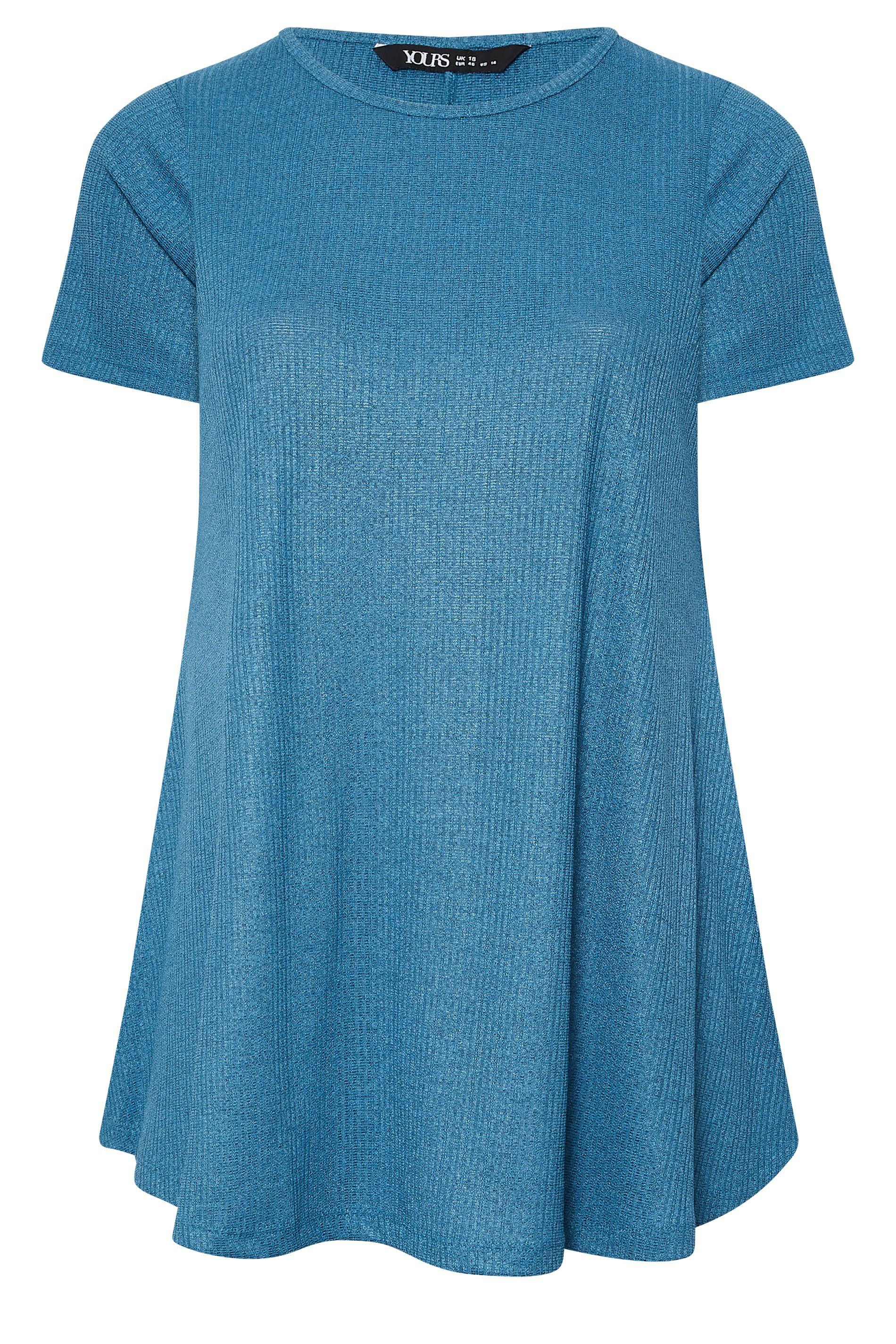 Yours Ribbed Soft Touch T-Shirt