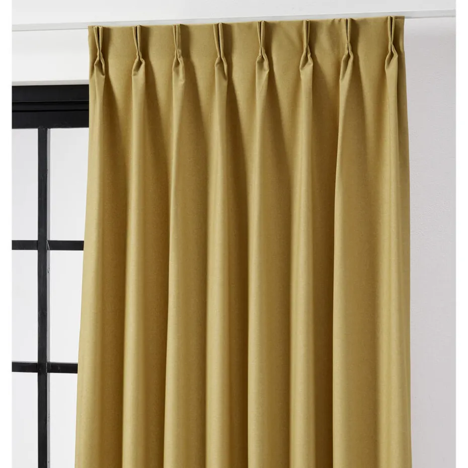 Kwantum Vouwgordijnen | Gordijnen | Gordijn Dylan  Groen