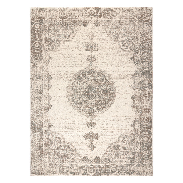 Dywan ABBY 486.24.LA110 wełniany OSTA - Ornament, ramka 67x130 cm