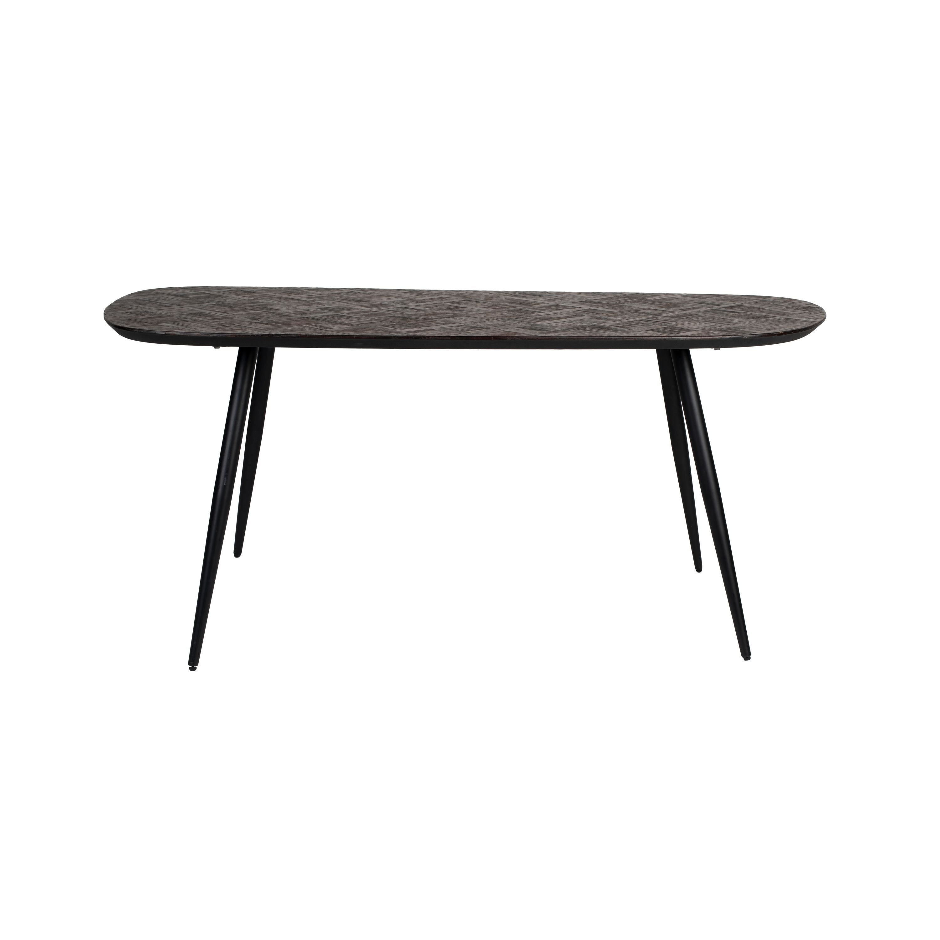 Housecraft Living Webster Eettafel 118x90 cm Hout Bruin