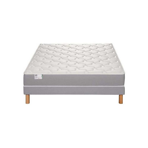 Matelas et sommier SIMMONS SW1 140 x 190 22 cm ressorts ensaches FULLSPRING