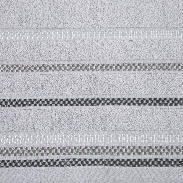 Ręcznik Livia 50x90 srebrny 460g/m2 frotte
