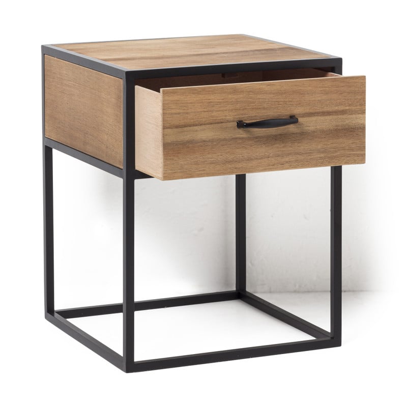 Nachtkastje Charlie met lade - 50x40x40 cm