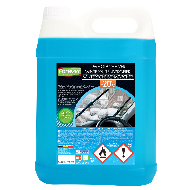 Lave-glace antigel -20°C 5 L FOREVER