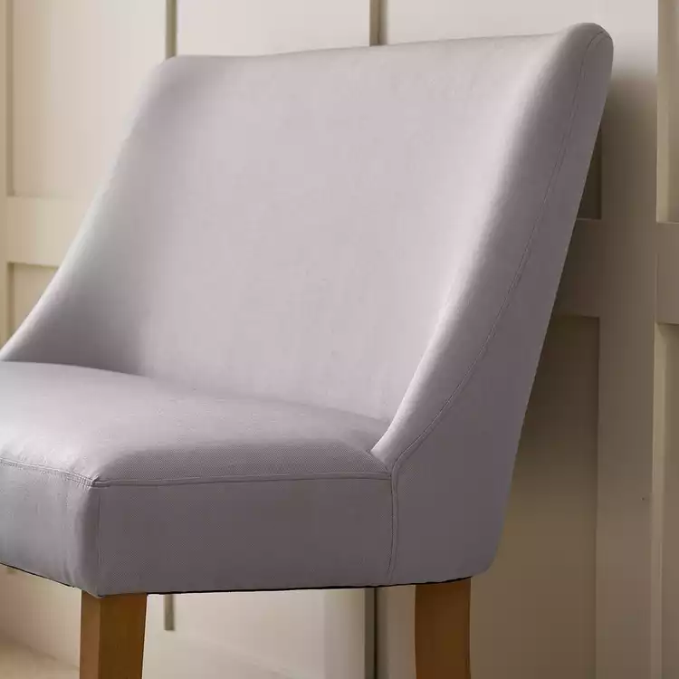 Habitat Alec Fabric Dining Bench -?Grey