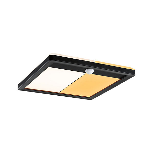 Panneau d'extérieur LED Lamina Backlight Détecteur de mouvement crépusculaire (IR) favorable aux insectes IP44 carré 250x250mm Tun