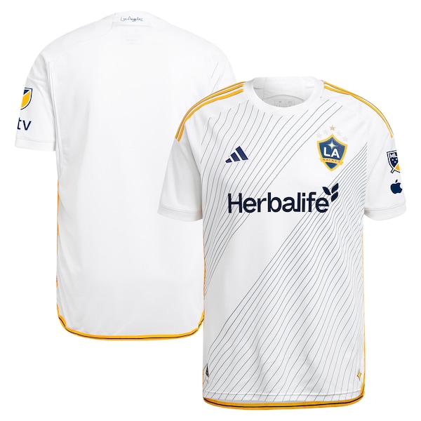 LA Galaxy adidas 2024 Angeleno Kit Authentic Jersey - White