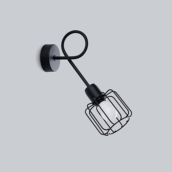 Applique en acier 1 lampes 15x28x30cm Sollux