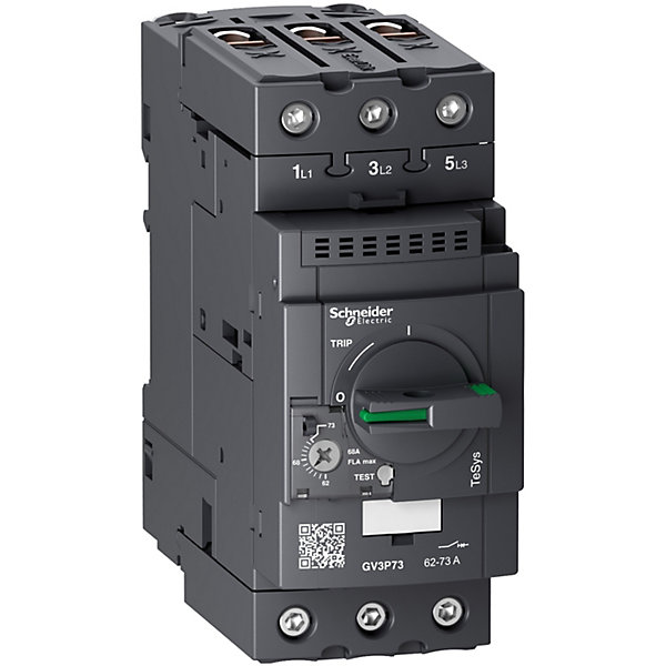 Gv3p73 - Disjoncteur Moteur Schneider Magnéto-thermique Gv3p - 62 à 73a - 3p - Everlink