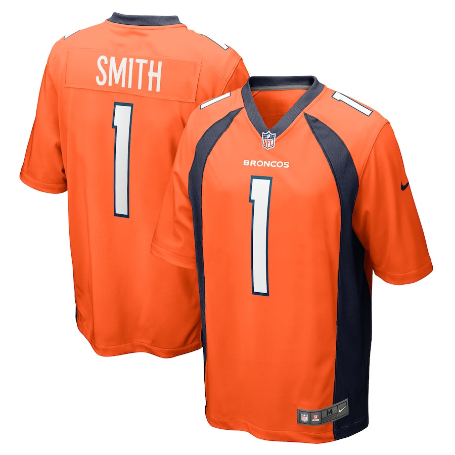 Tremon Smith Denver Broncos Nike Game Jersey - Orange