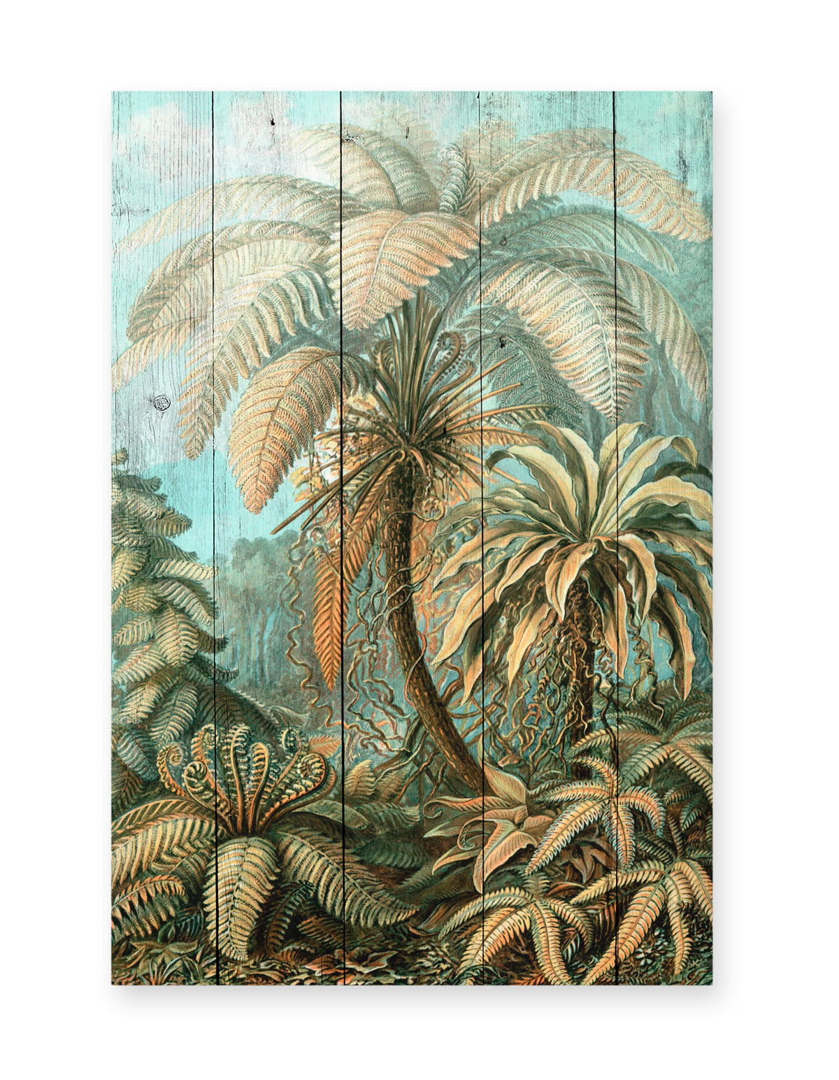 Really Nice Things - Paneel - 60x40 cm - Vintage Palm