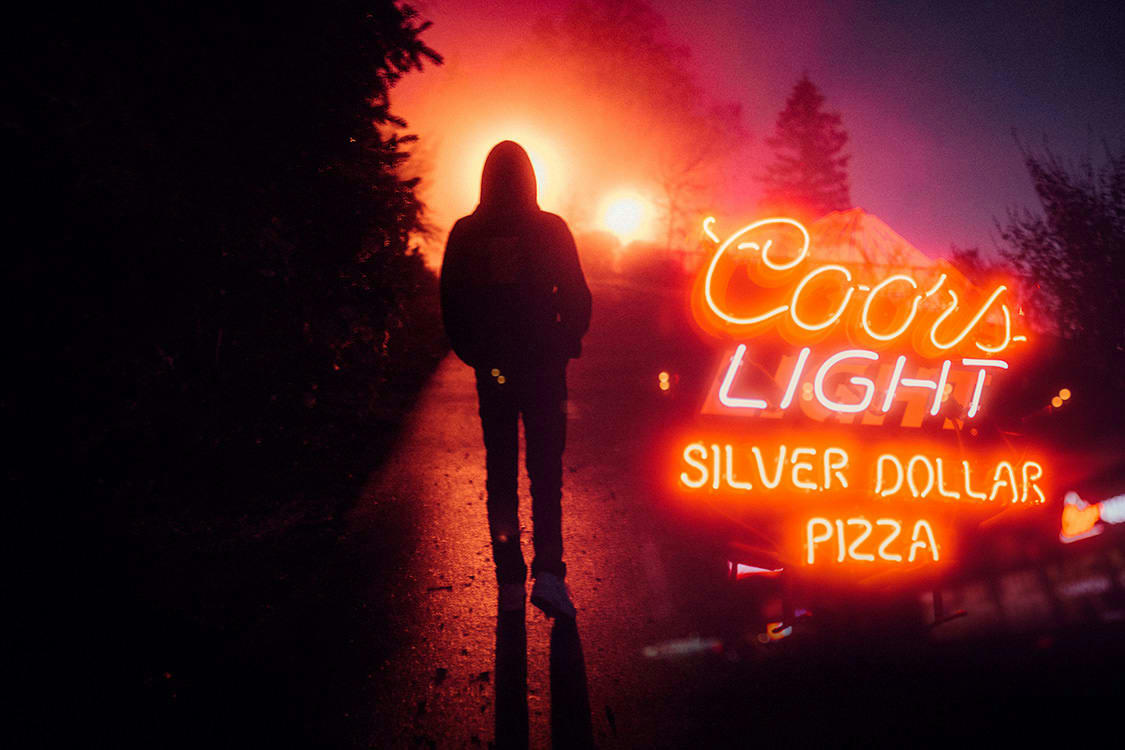 SILHOUETTE URBAINE - Photographie d'art d'Arnaud Moro 30x45 cm sur alu