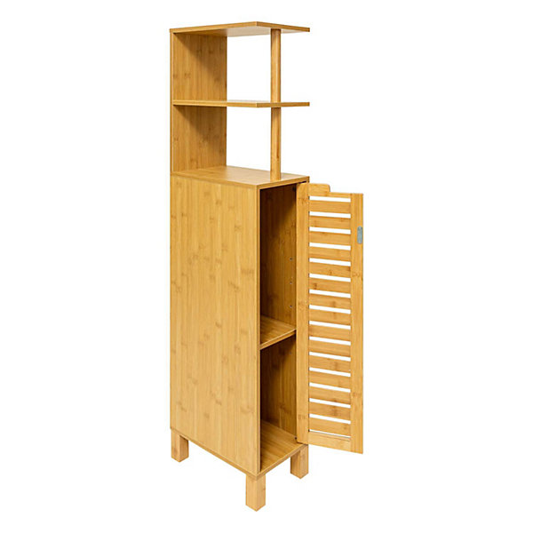 Meuble de WC en bambou SICELA - H. 120 cm