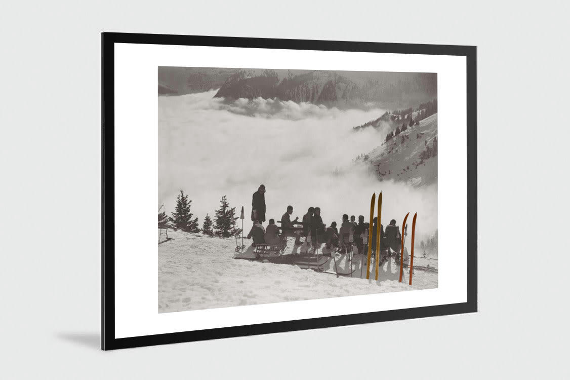 KELEPOQ COULEUR - Photo ancienne couleur montagne n°88 alu 30x45cm