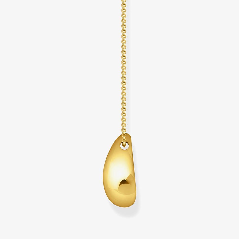 THOMAS SABO Gold Plated Drop Pendant Necklace KE2281-413-39-L50V