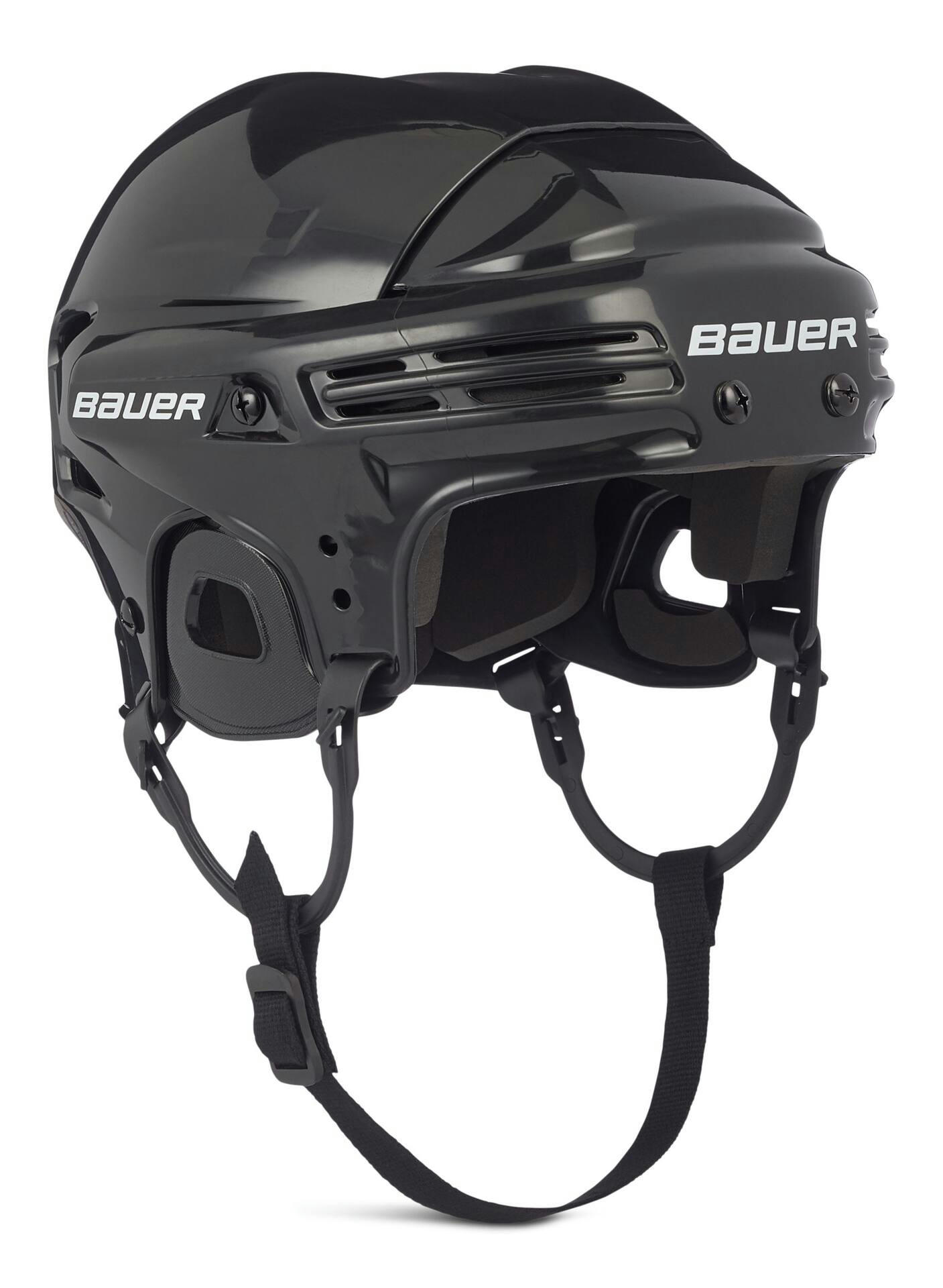 Bauer 2100 Senior Hockey Helmet with Dual-Density Foam Liner, Black
